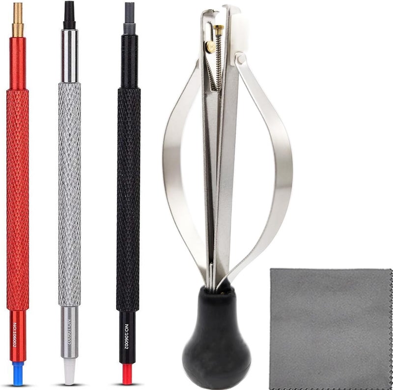 TICFROG Store Watch Hands Repair Tool Kit, Watchmakers Wristwatch Repair Tools with 3PCS Watch Hand Pressers Pusher,Removers Lever Minute Second Hand Removal, Puller Plunger Set - Image 1